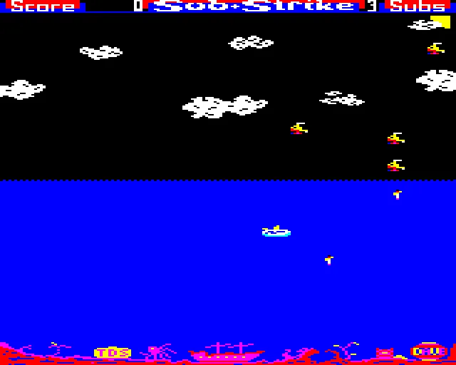Backdrop artwork for Sub Strike