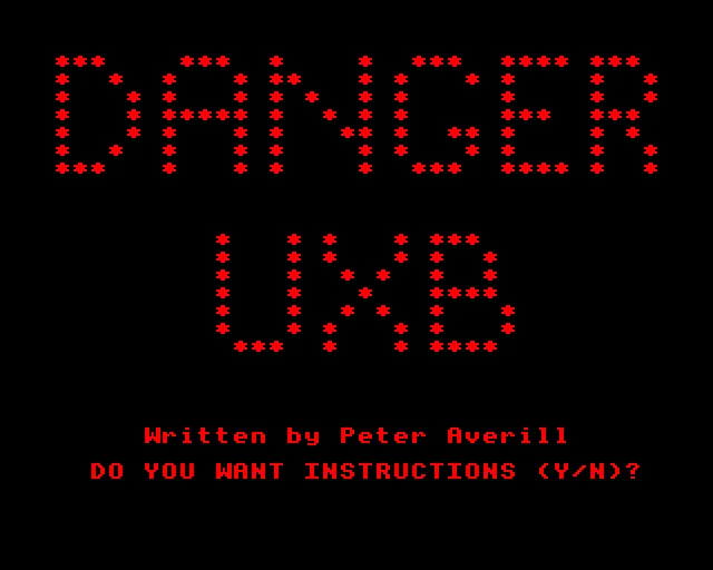 Danger UXB screenshot