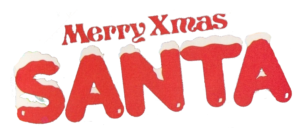 Merry Xmas Santa logo