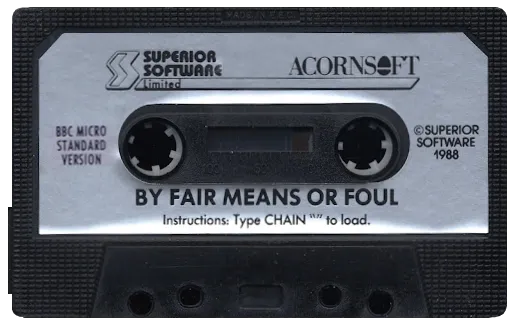 By Fair Means or Foul cart