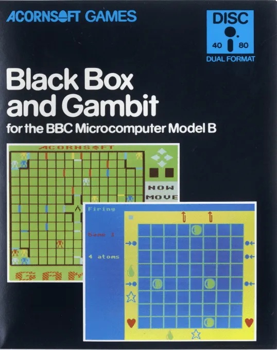 Black Box and Gambit box art