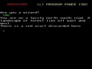Adventure screenshot