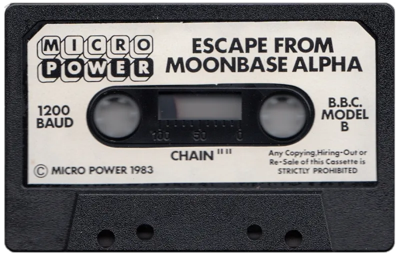 Escape from Moonbase Alpha cart
