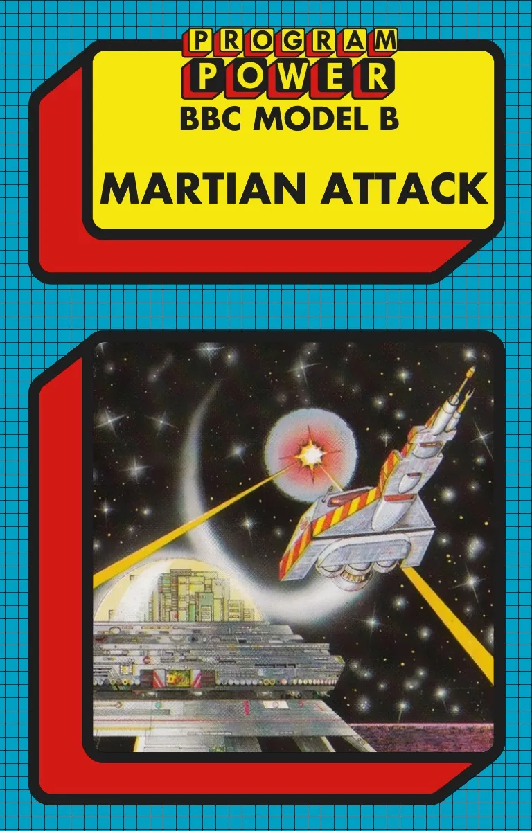 Martian Attack box art