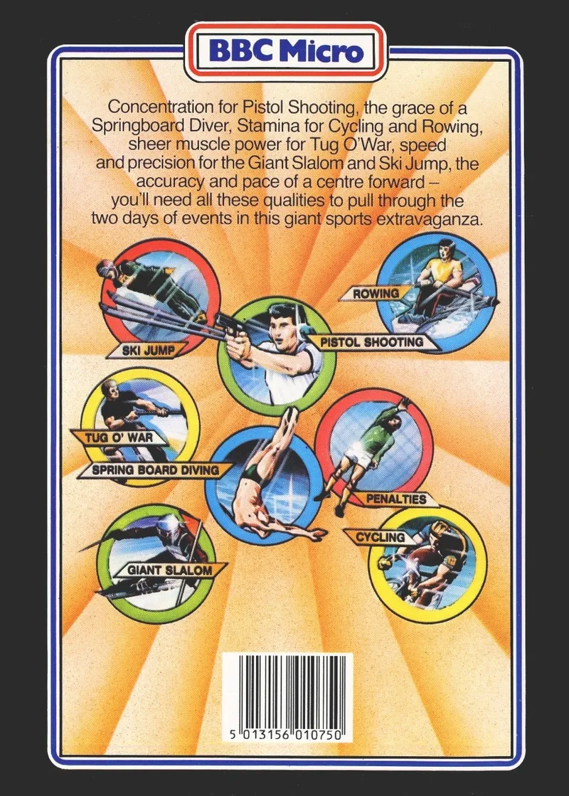 Daley Thompson's Super-Test box back