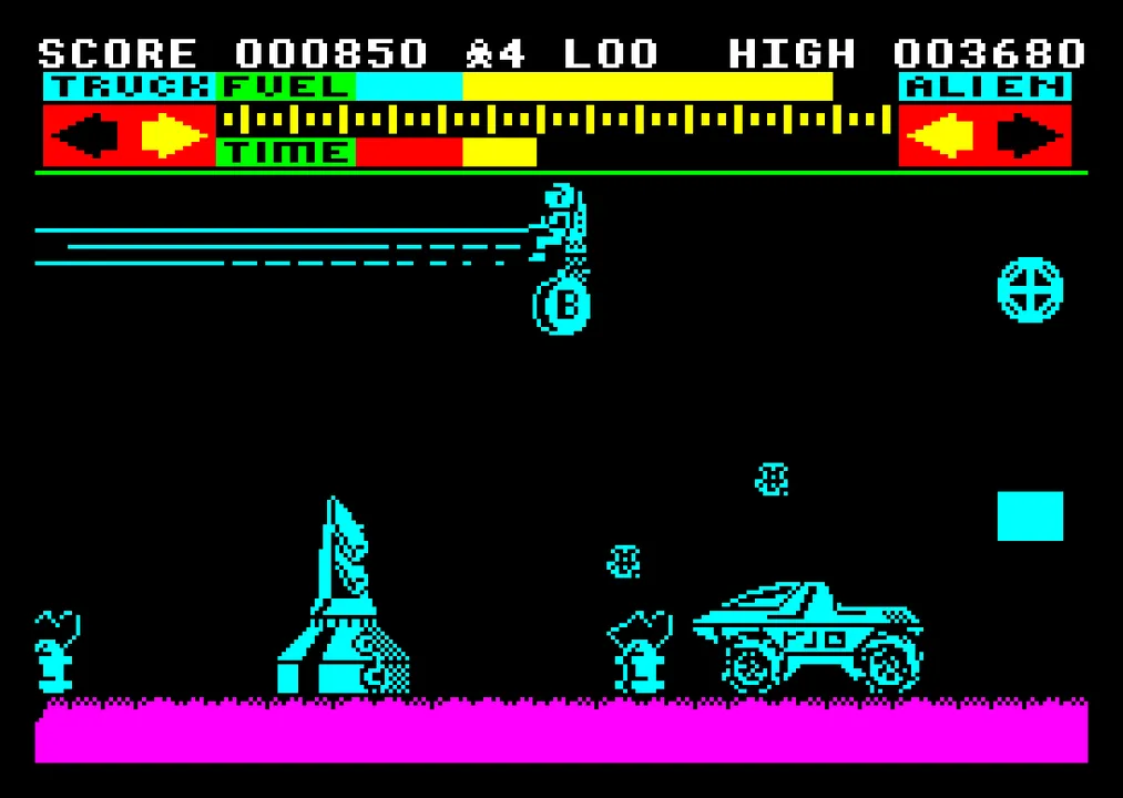 Backdrop artwork for Lunar Jetman