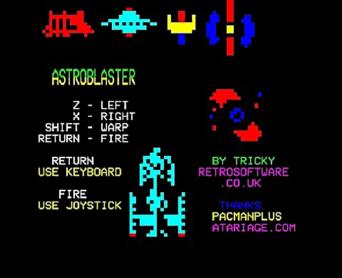 AstroBlaster screenshot