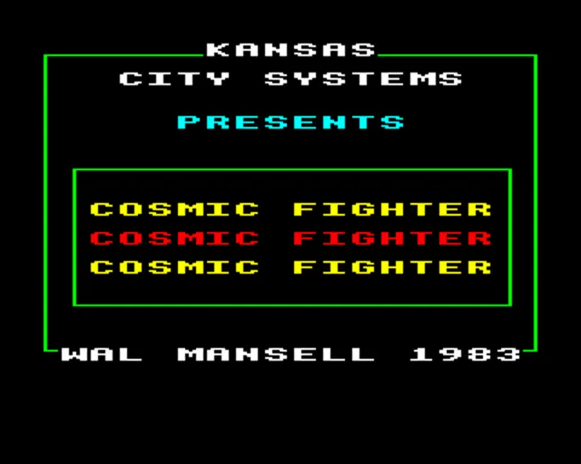Cosmic Fighter screenshot