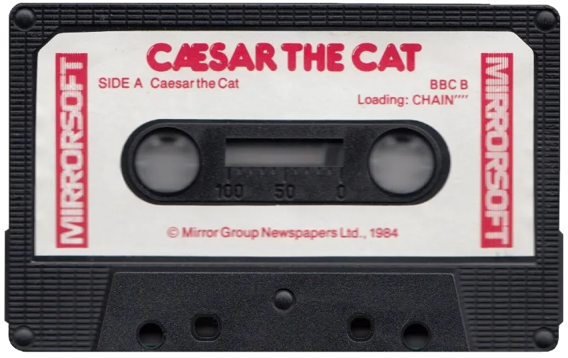 Caesar the Cat cart