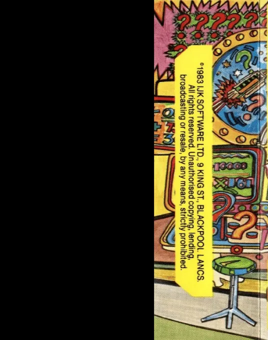3D Maze box back