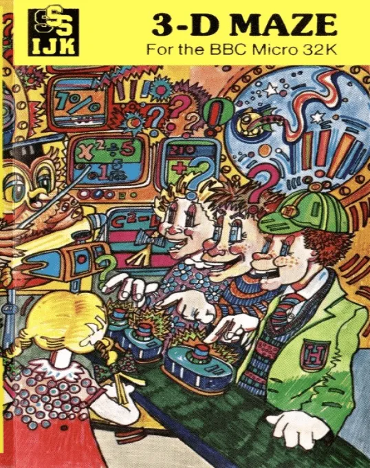 3D Maze box art