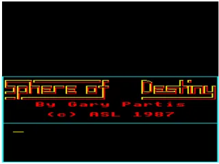 Sphere of Destiny screenshot