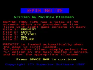 Repton 3: The Life of Repton screenshot