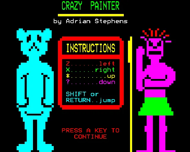 Crazy Painter screenshot