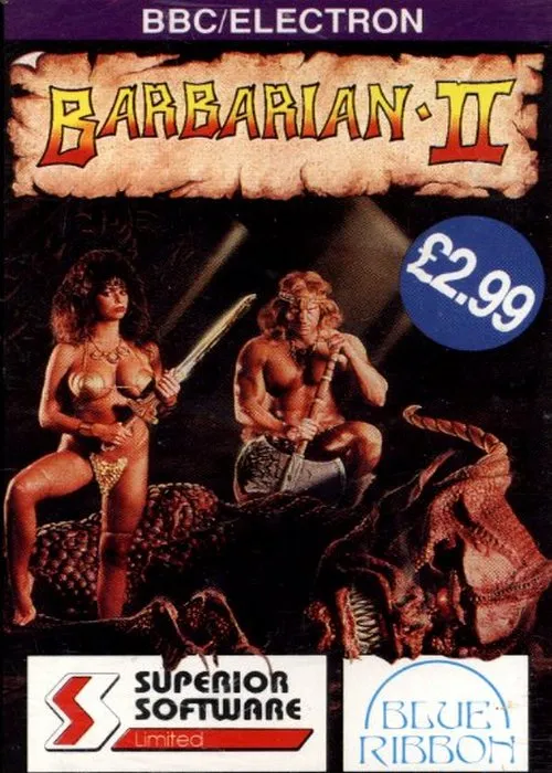 Barbarian II: The Dungeon of Drax box art