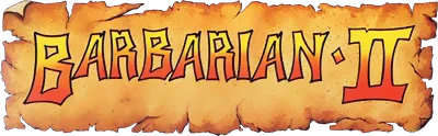 Barbarian II: The Dungeon of Drax logo