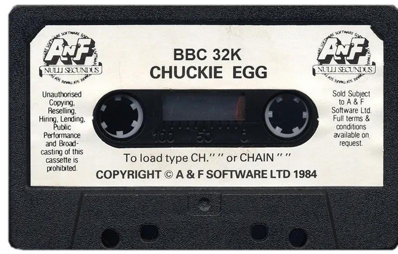 Chuckie Egg cart
