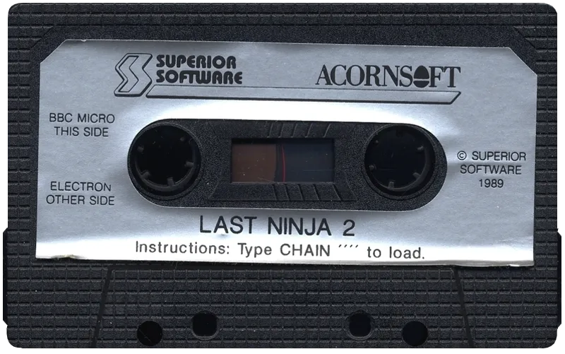 Last Ninja 2 cart