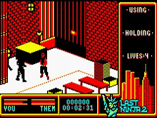 Backdrop artwork for Last Ninja 2