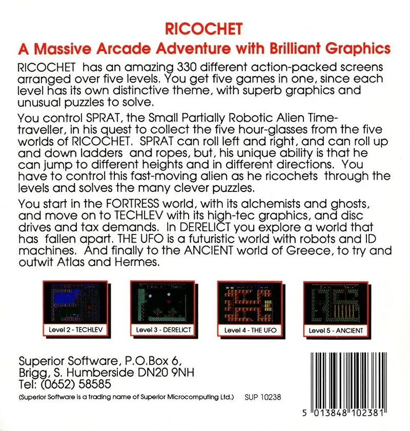 Ricochet box back