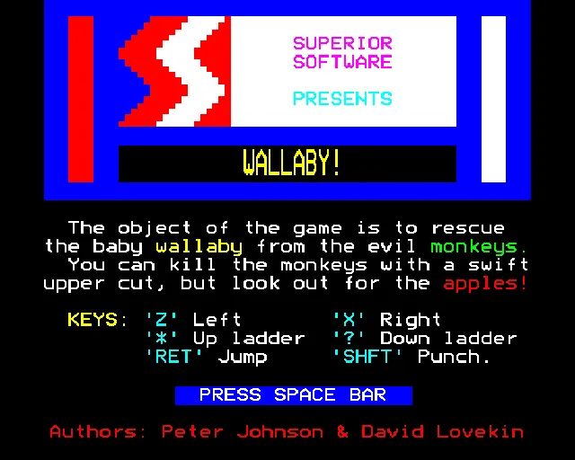 Wallaby screenshot