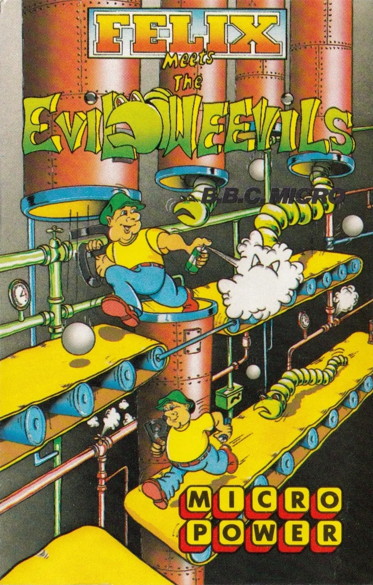 Felix Meets the Evil Weevils box art