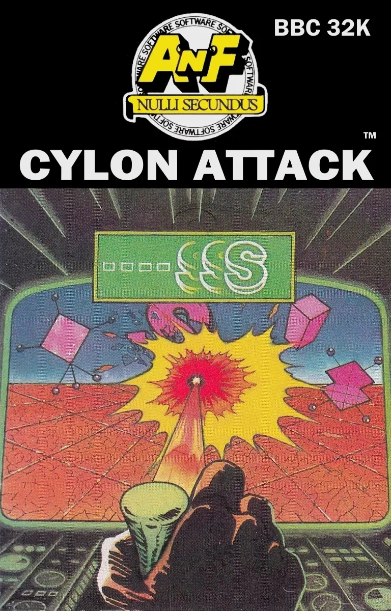 Cylon Attack (A&F Software) box art