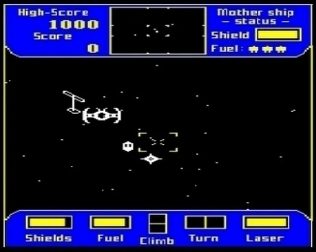 Backdrop artwork for Cylon Attack (A&F Software)