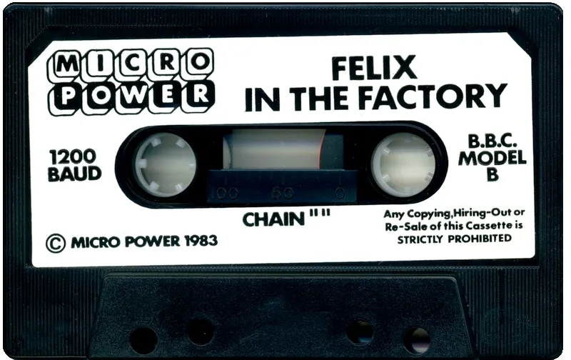 Felix in the Factory cart