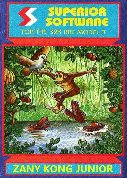 Zany Kong Junior box art