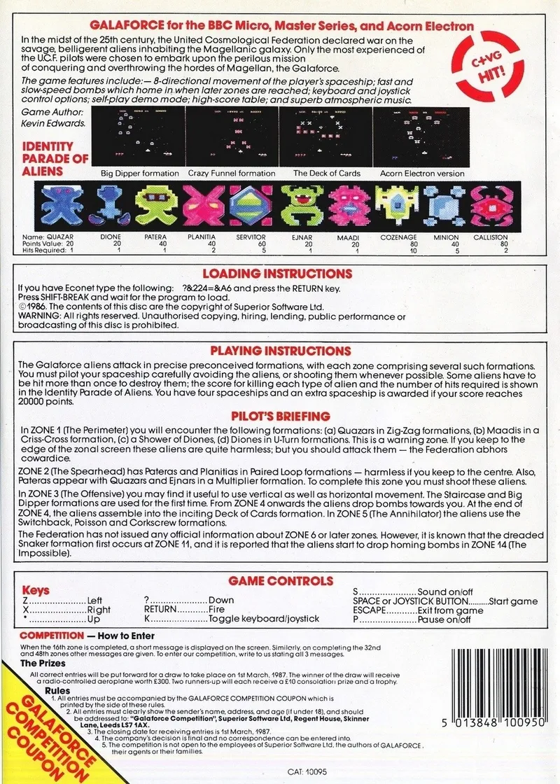 Galaforce box back