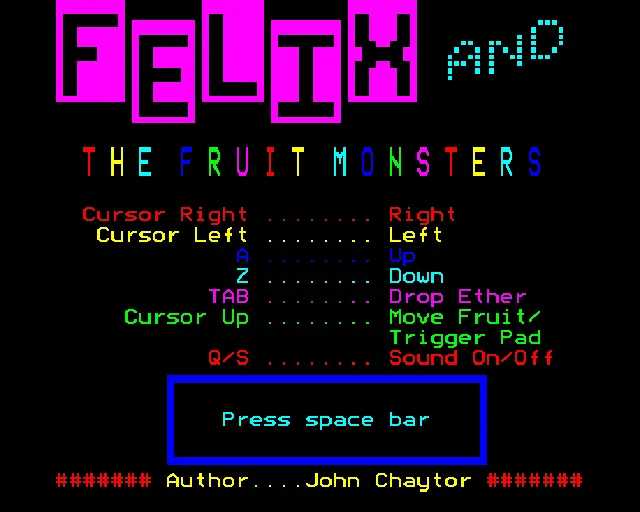 Felix and the Fruit Monsters screenshot