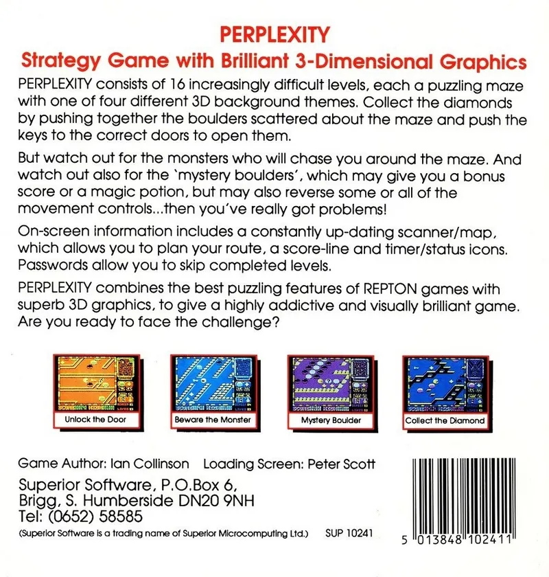 Perplexity box back