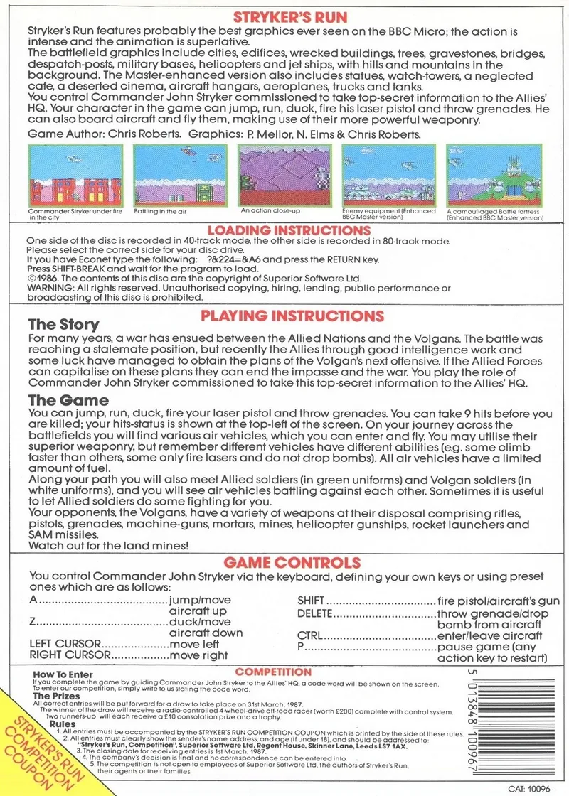 Strykers Run box back