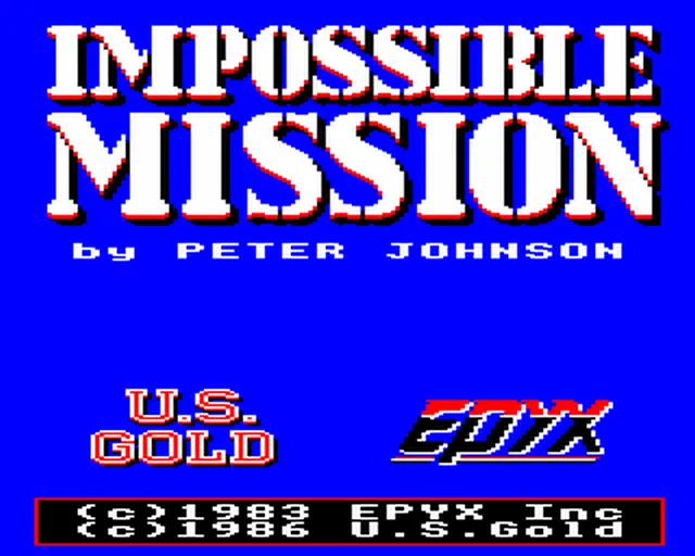 Impossible Mission screenshot