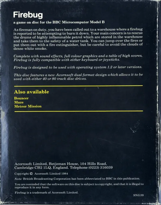 Firebug box back