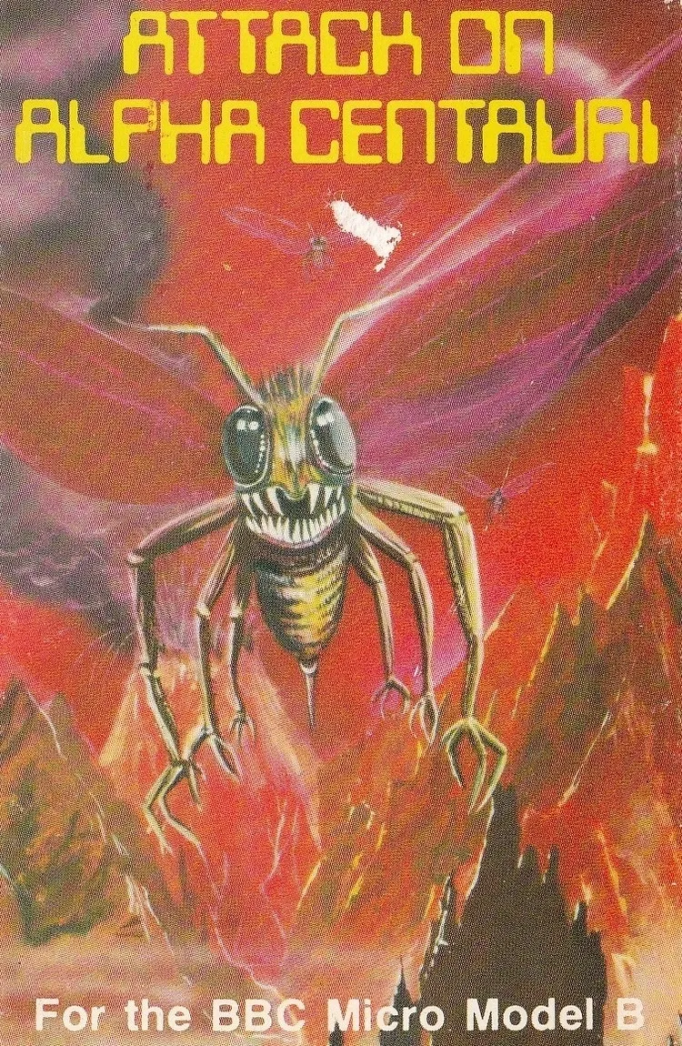 Attack on Alpha Centauri box art