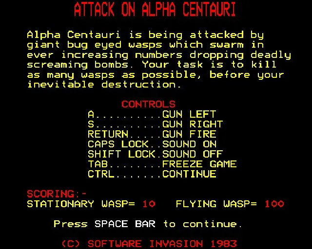 Attack on Alpha Centauri screenshot