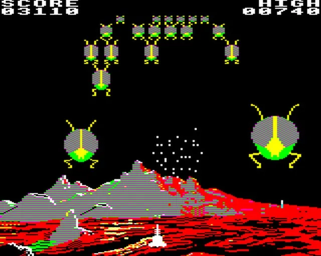 Backdrop artwork for Attack on Alpha Centauri