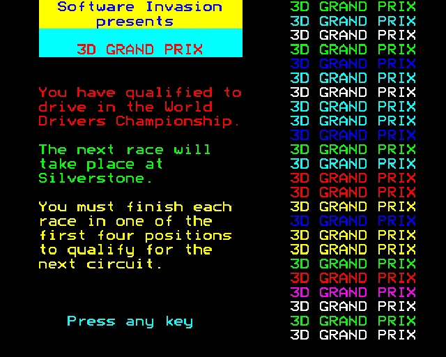 3D Grand Prix screenshot