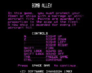 3D Bomb Alley screenshot