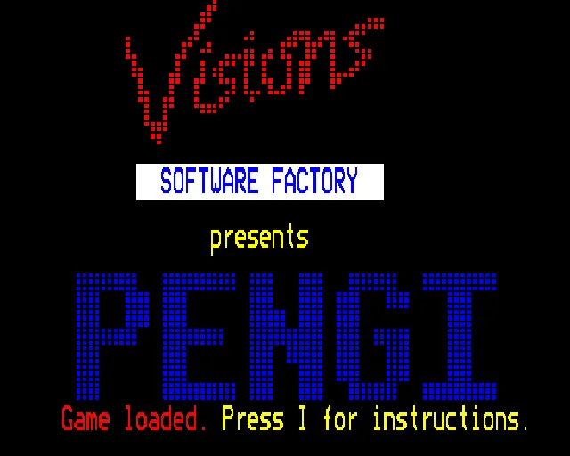 Pengi screenshot