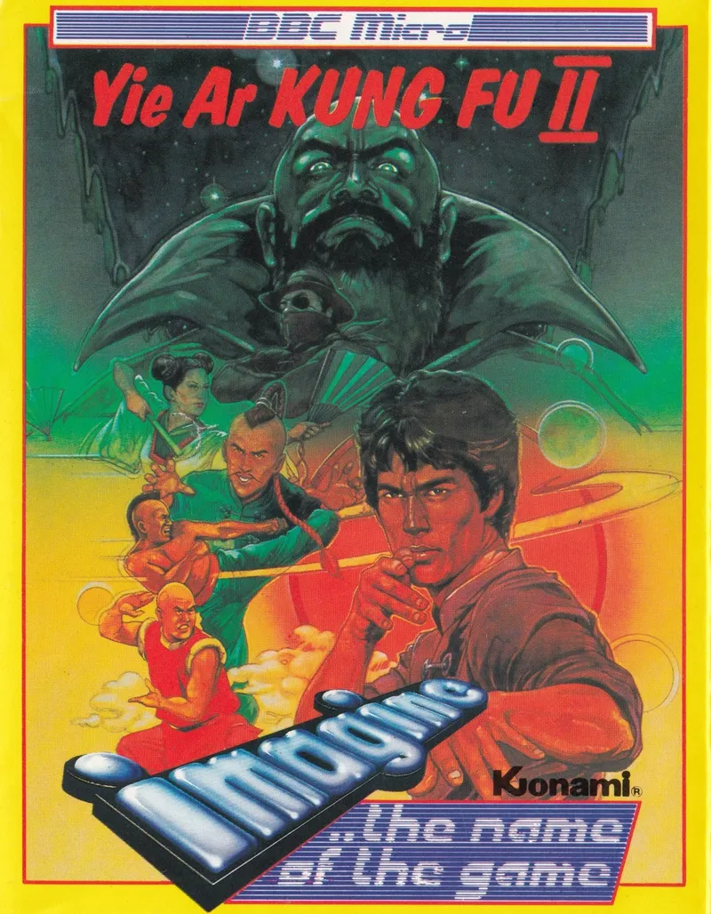 Yie Ar Kung Fu II box art