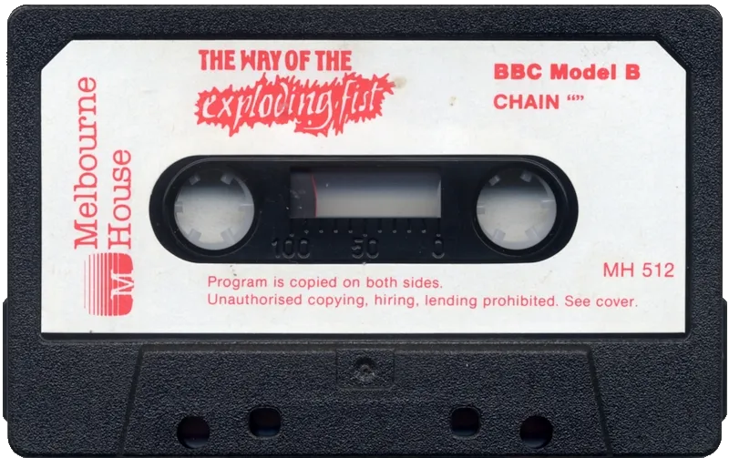 The Way of the Exploding Fist cart
