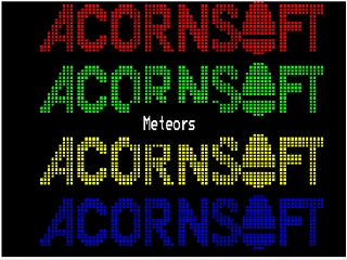 Backdrop artwork for Meteors
