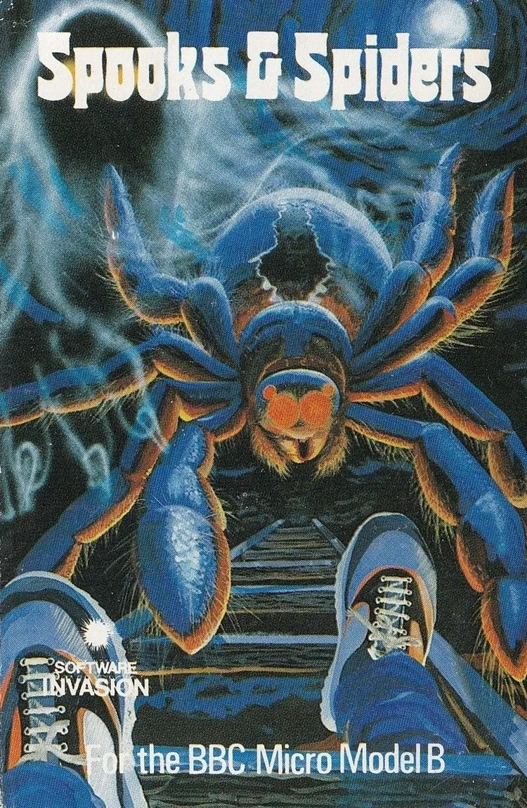Spooks and Spiders box art