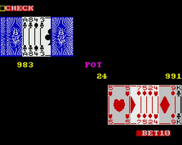 Backdrop artwork for Samantha Fox Strip Poker
