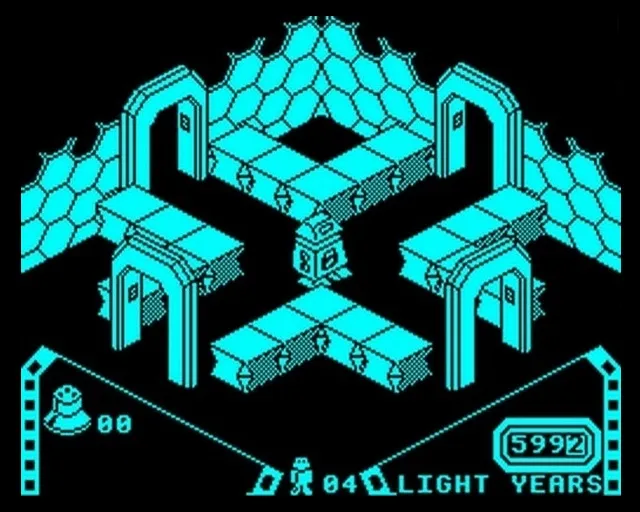 Alien 8 screenshot