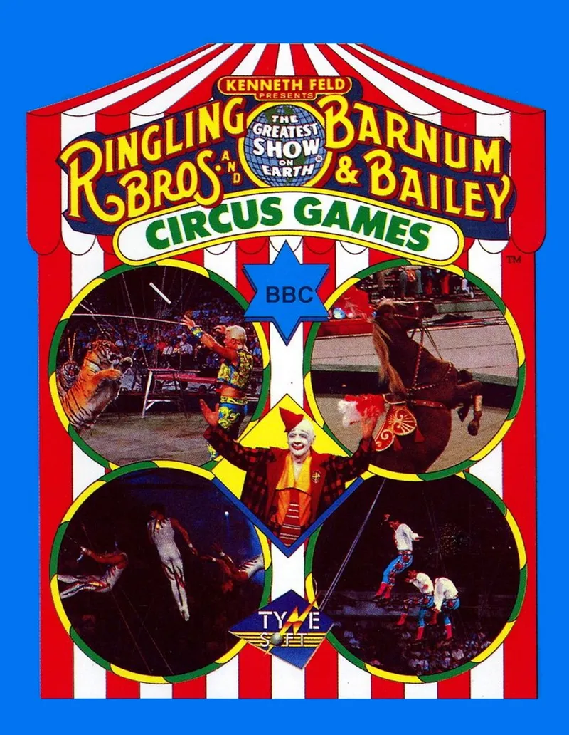 Circus Games box art