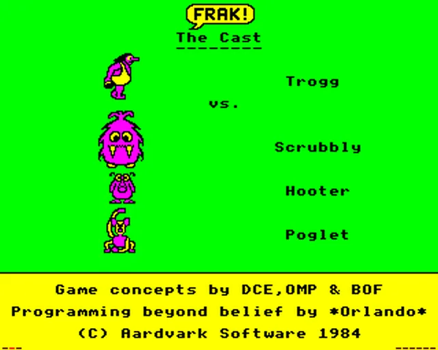 Frak! screenshot